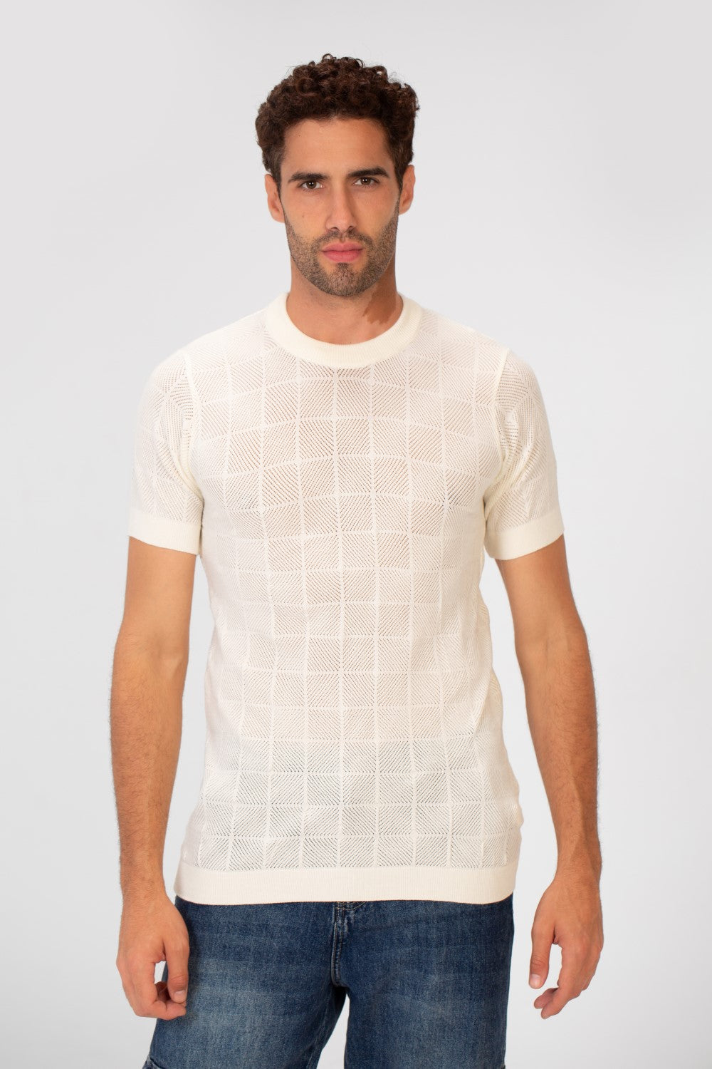 Men's Slim Fit Basic Crew Neck Short Sleeve T-Shirt