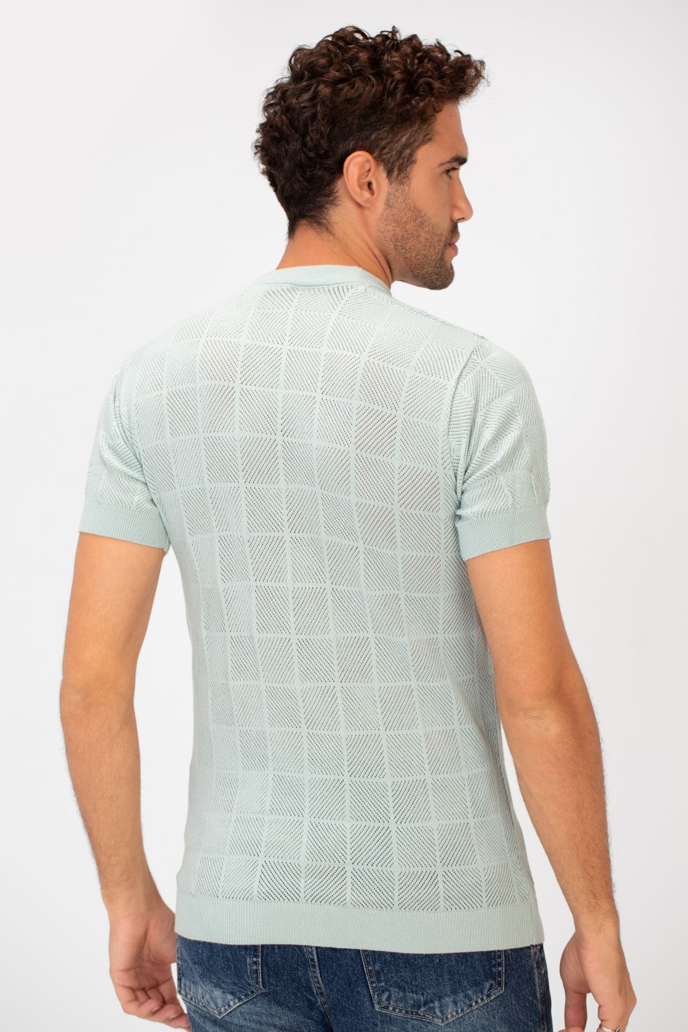 Men's Slim Fit Basic Crew Neck Short Sleeve T-Shirt