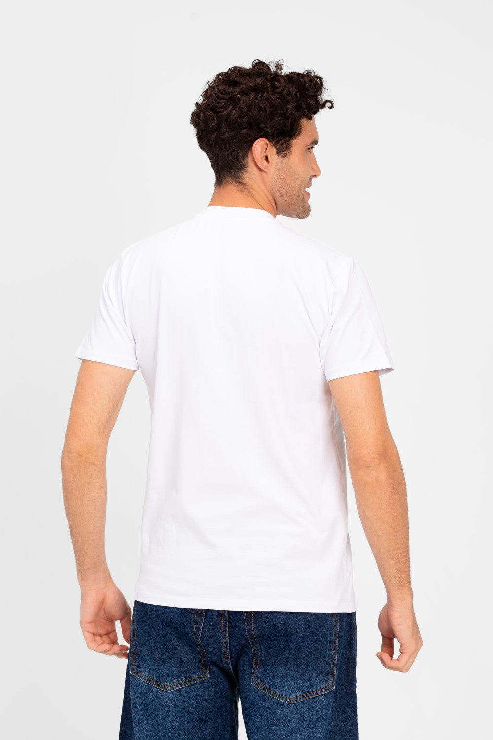 Men's Basic Daily Slim Fit Crew Neck T-Shirt