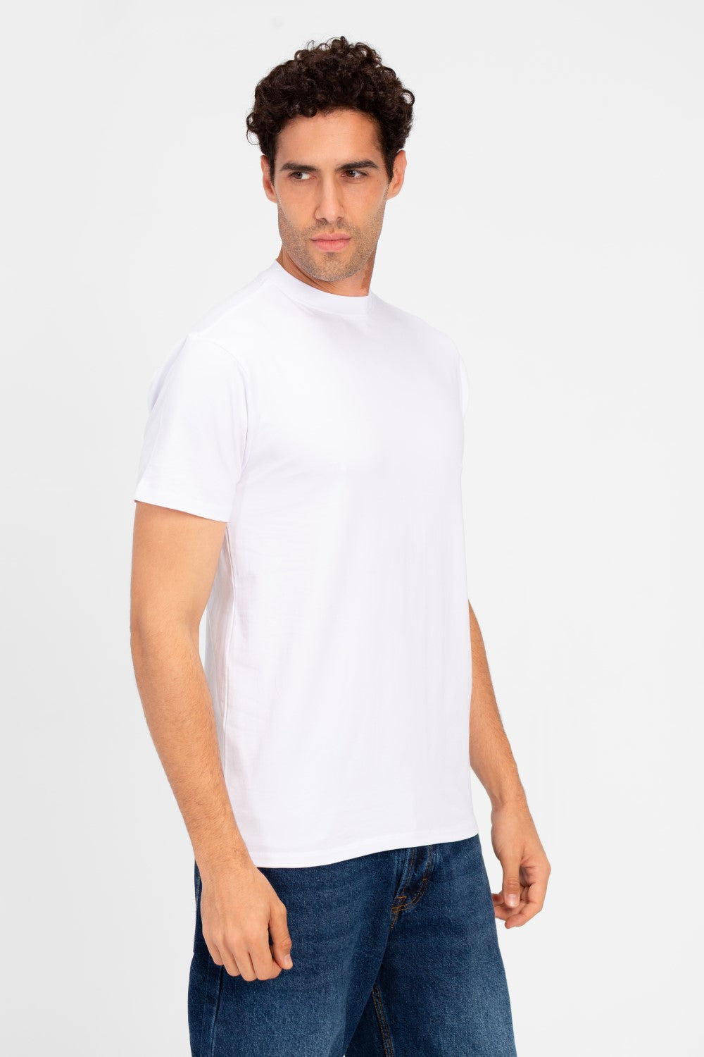 Men's Basic Daily Slim Fit Crew Neck T-Shirt