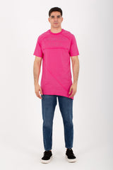 Mes Half Sleeve Round T-shirt With A Unique Modern Cut