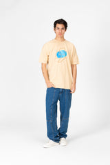 Men's Oversized Printed Half Sleeve Shirt