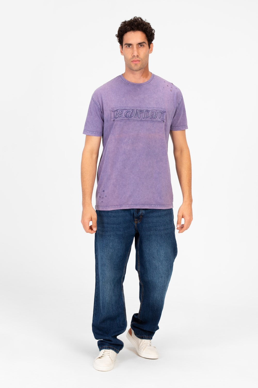 Men's Printed Crew Neck Short Sleeve T-Shirt