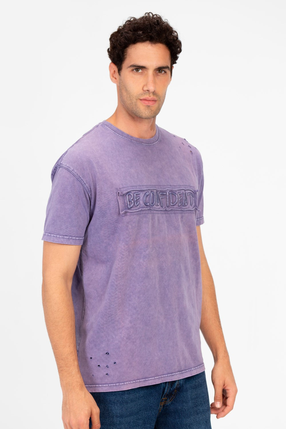 Men's Printed Crew Neck Short Sleeve T-Shirt