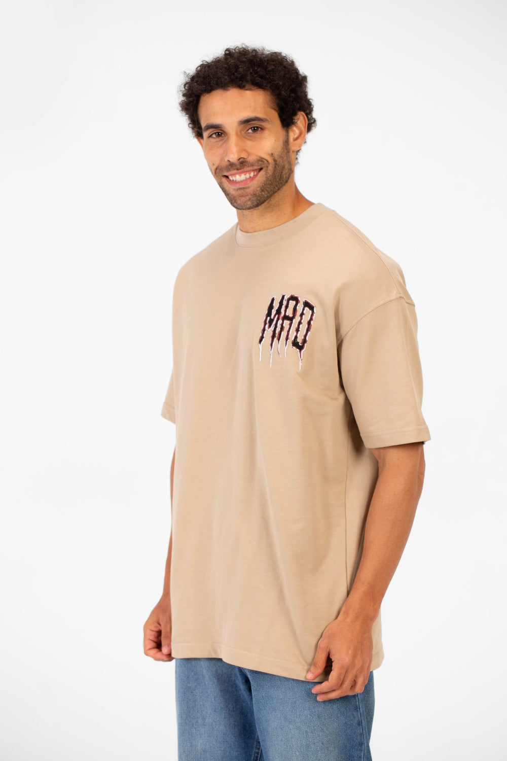 Men's Tomato Summer Printed Regular Fit Short Sleeve Milton T-Shirt