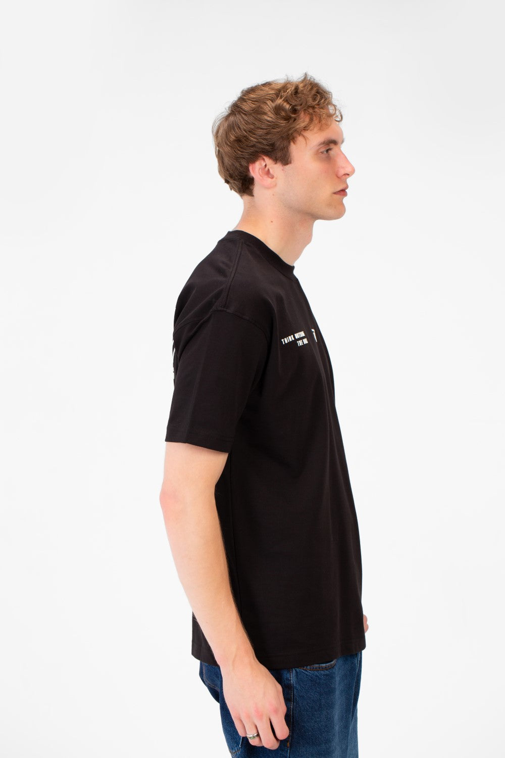 Men's Summer Melton Creativity Print Regular Fit T-Shirt