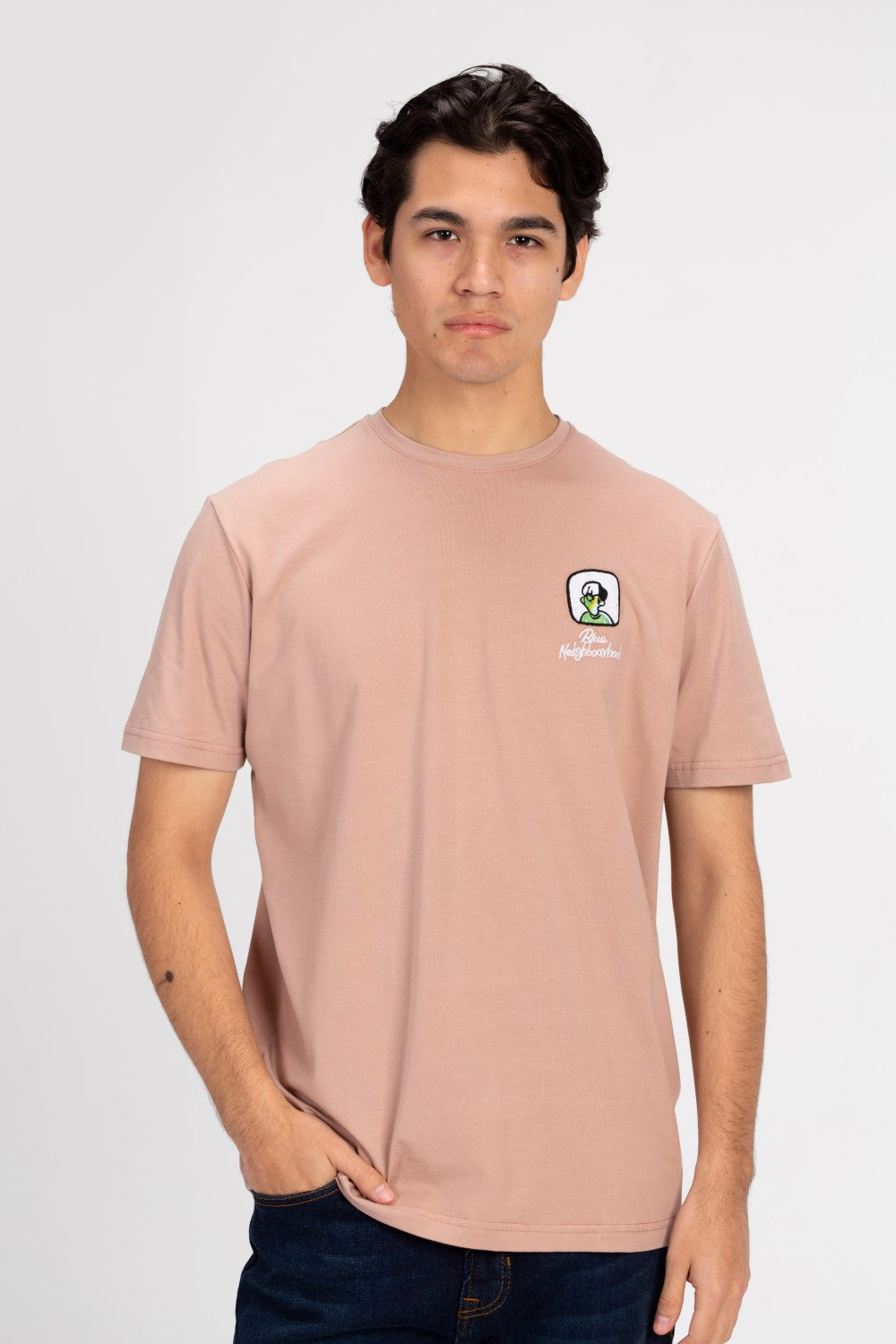 Men's Printed Crew Neck Slim Fit T-Shirt