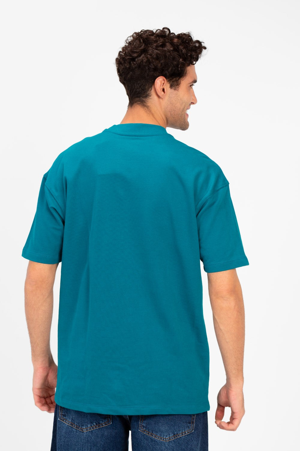 Men's Tomato Front Print Regular Fit High Quality Melton T-Shirt