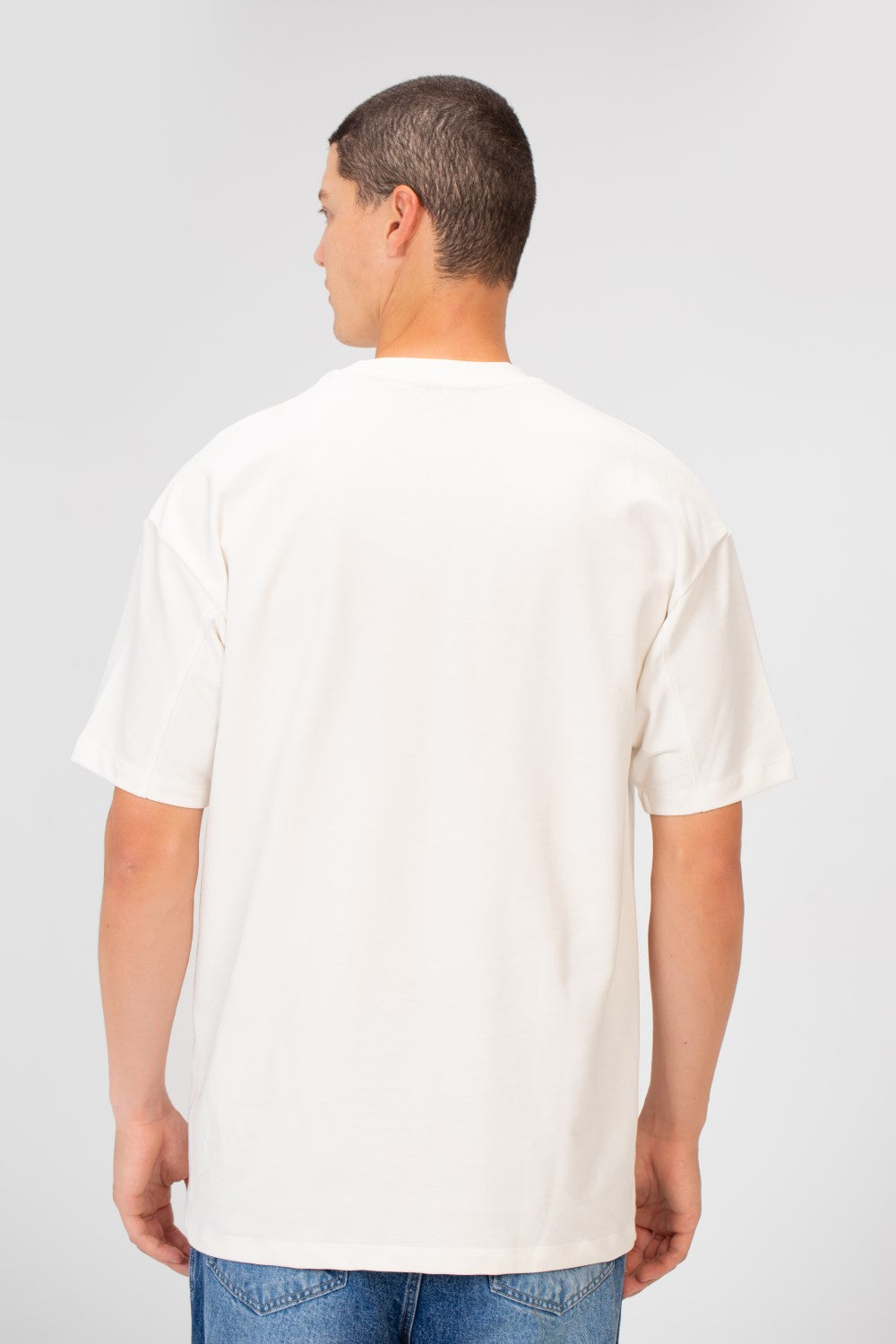 Men's Summer Melton Regular Fit Short Sleeves T-Shirt With Front Tomato Print