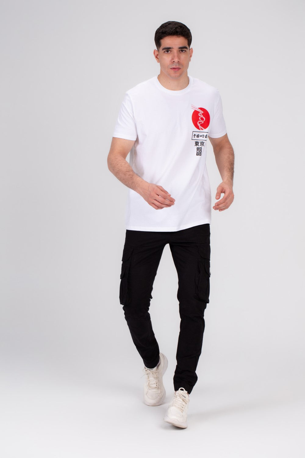 Men's Front & Back Printed Regular Fit Made Of Comfort Cotton T-shirt Elevate Your Casual Look With Its Unique Graphic Design