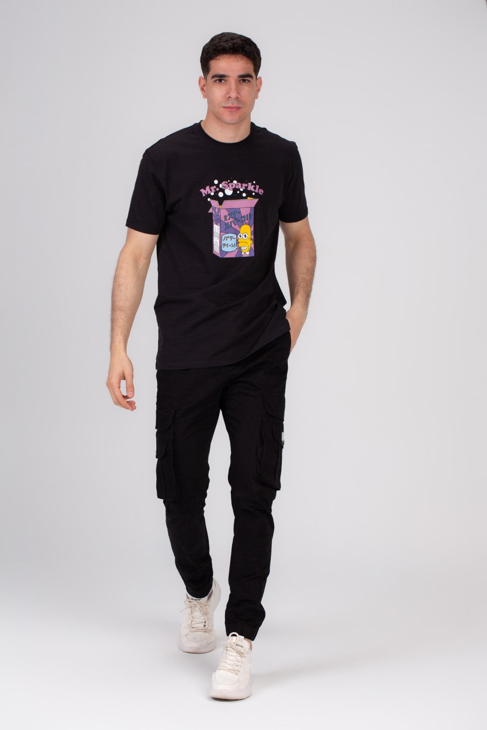 Men's Front & Back Printed Regular Fit Made Of Soft Cotton For Ultimate Comfort T-shirt
