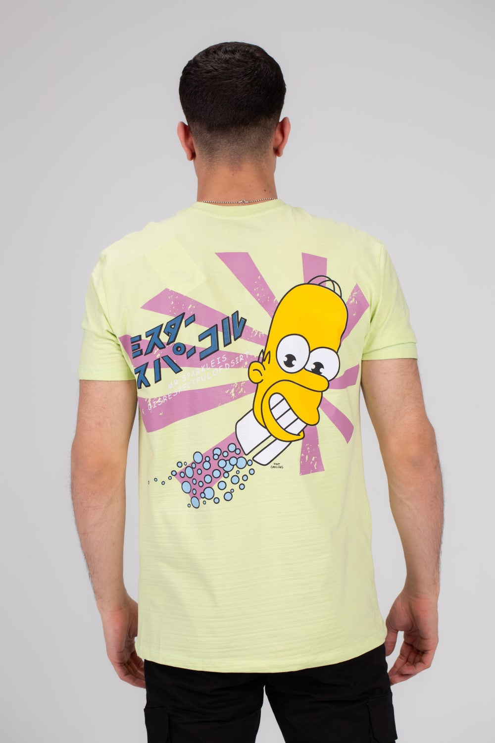 Men's Front & Back Printed Regular Fit Made Of Soft Cotton For Ultimate Comfort T-shirt