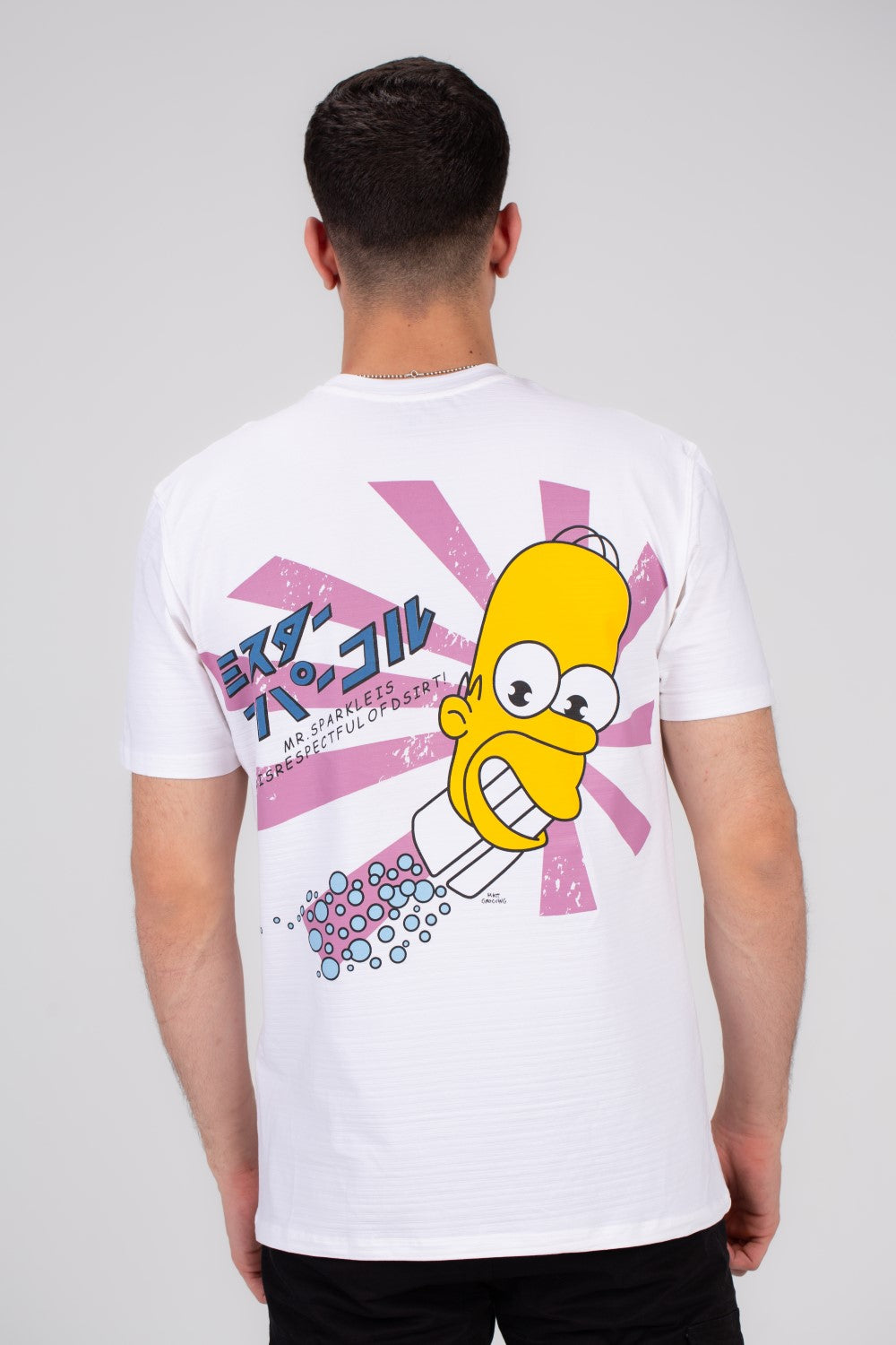 Men's Front & Back Printed Regular Fit Made Of Soft Cotton For Ultimate Comfort T-shirt