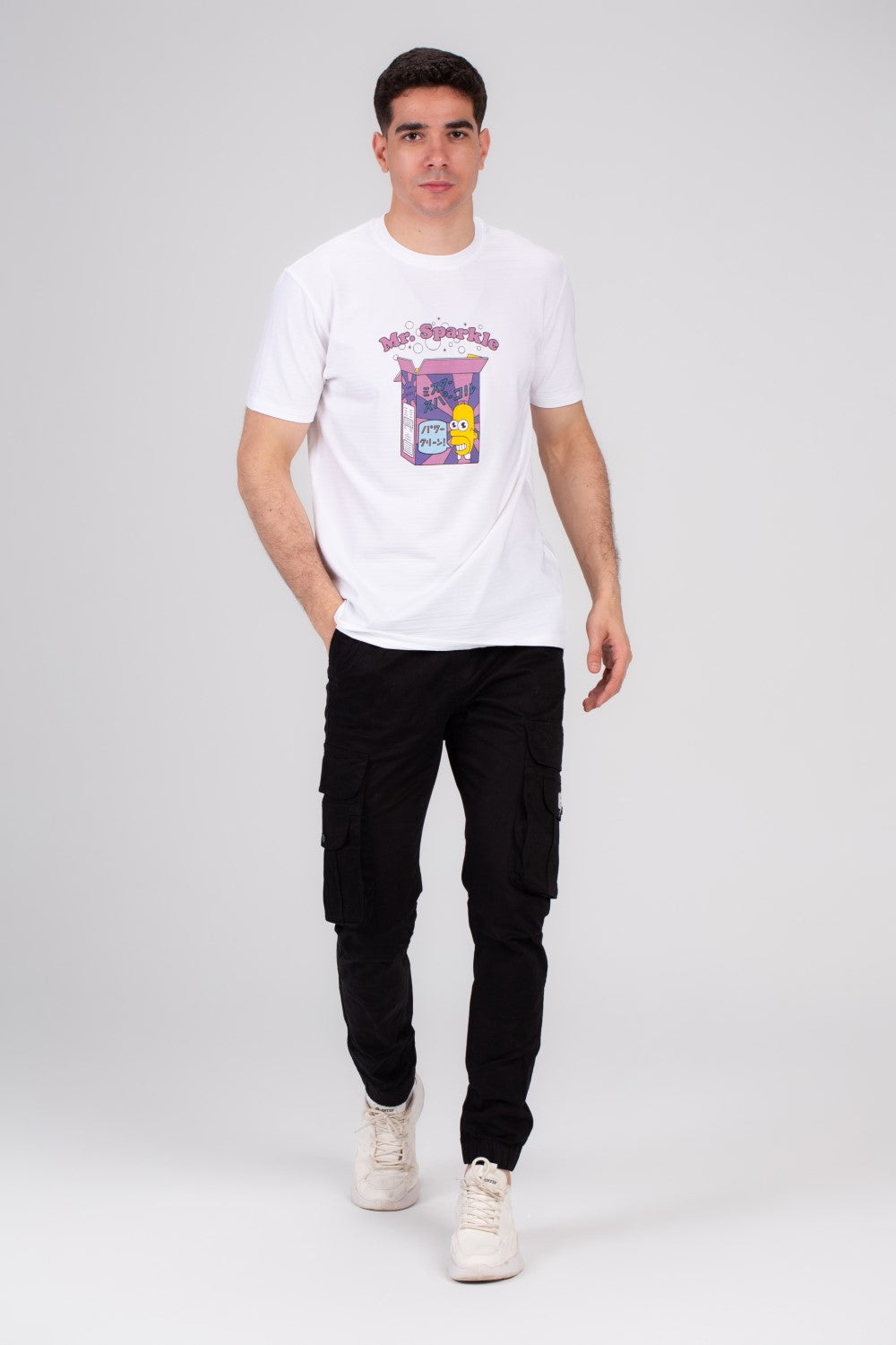 Men's Front & Back Printed Regular Fit Made Of Soft Cotton For Ultimate Comfort T-shirt