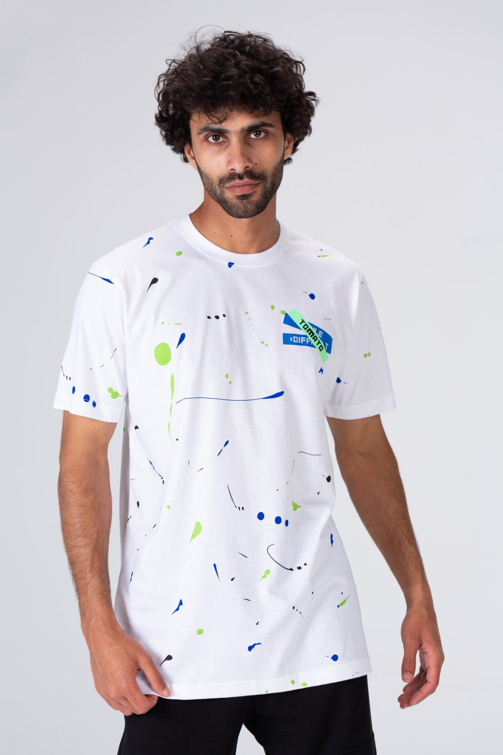 Mens T-shirt Printed In Trendy Colors And Comfortable Material