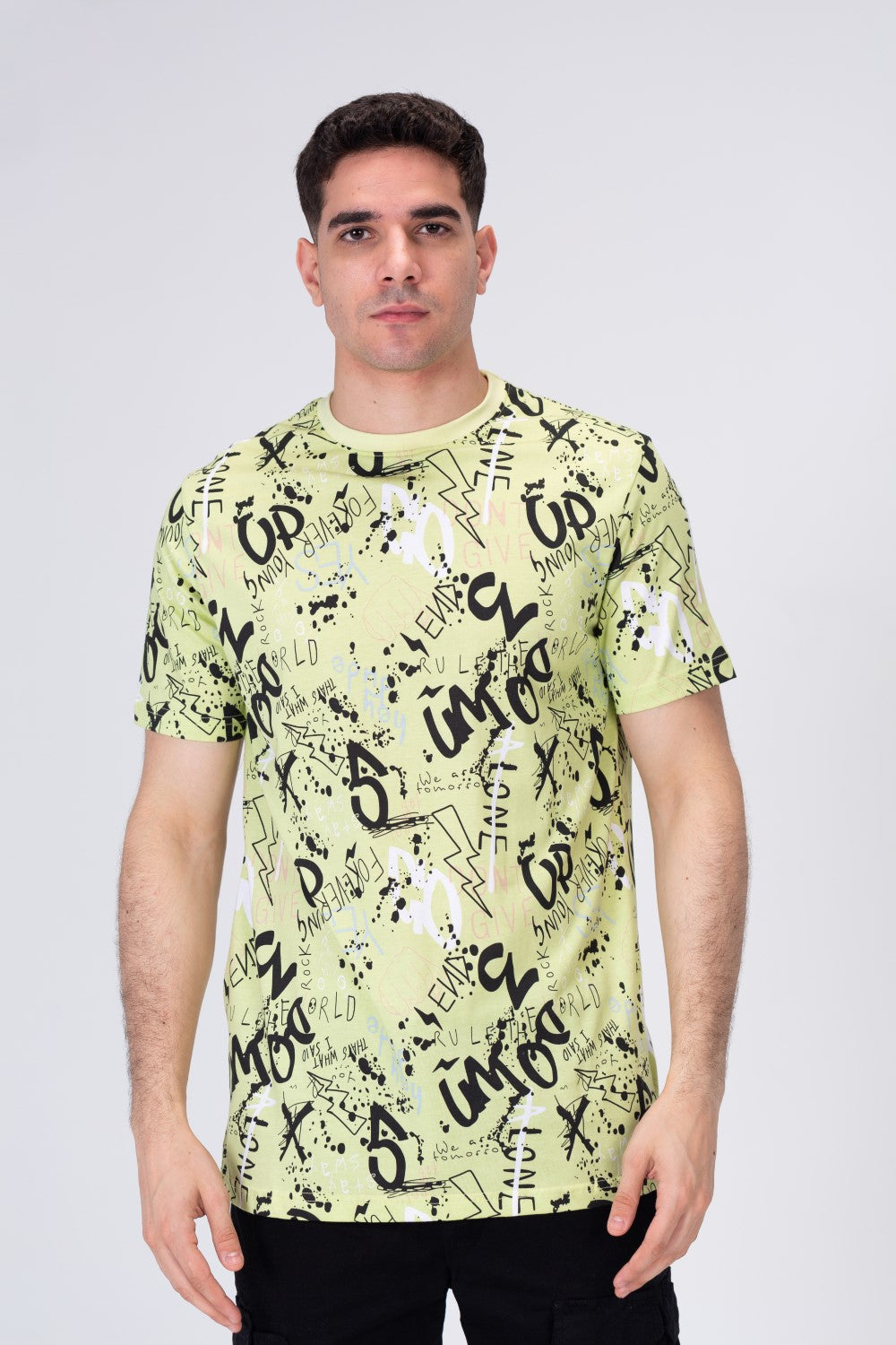 Men's Casual Half Sleeve T-shirt Practical Materials