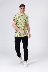 Men's Casual Half Sleeve T-shirt Practical Materials