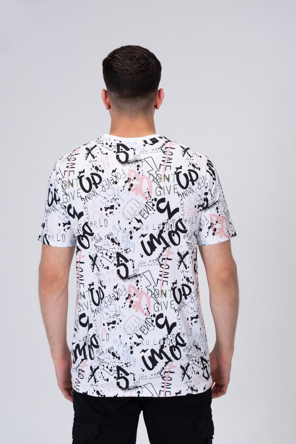 Men's Casual Half Sleeve T-shirt Practical Materials