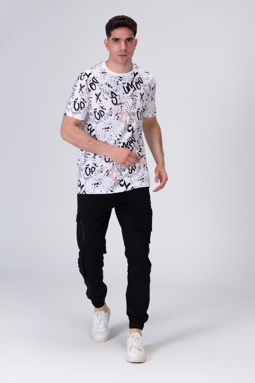 Men's Casual Half Sleeve T-shirt Practical Materials
