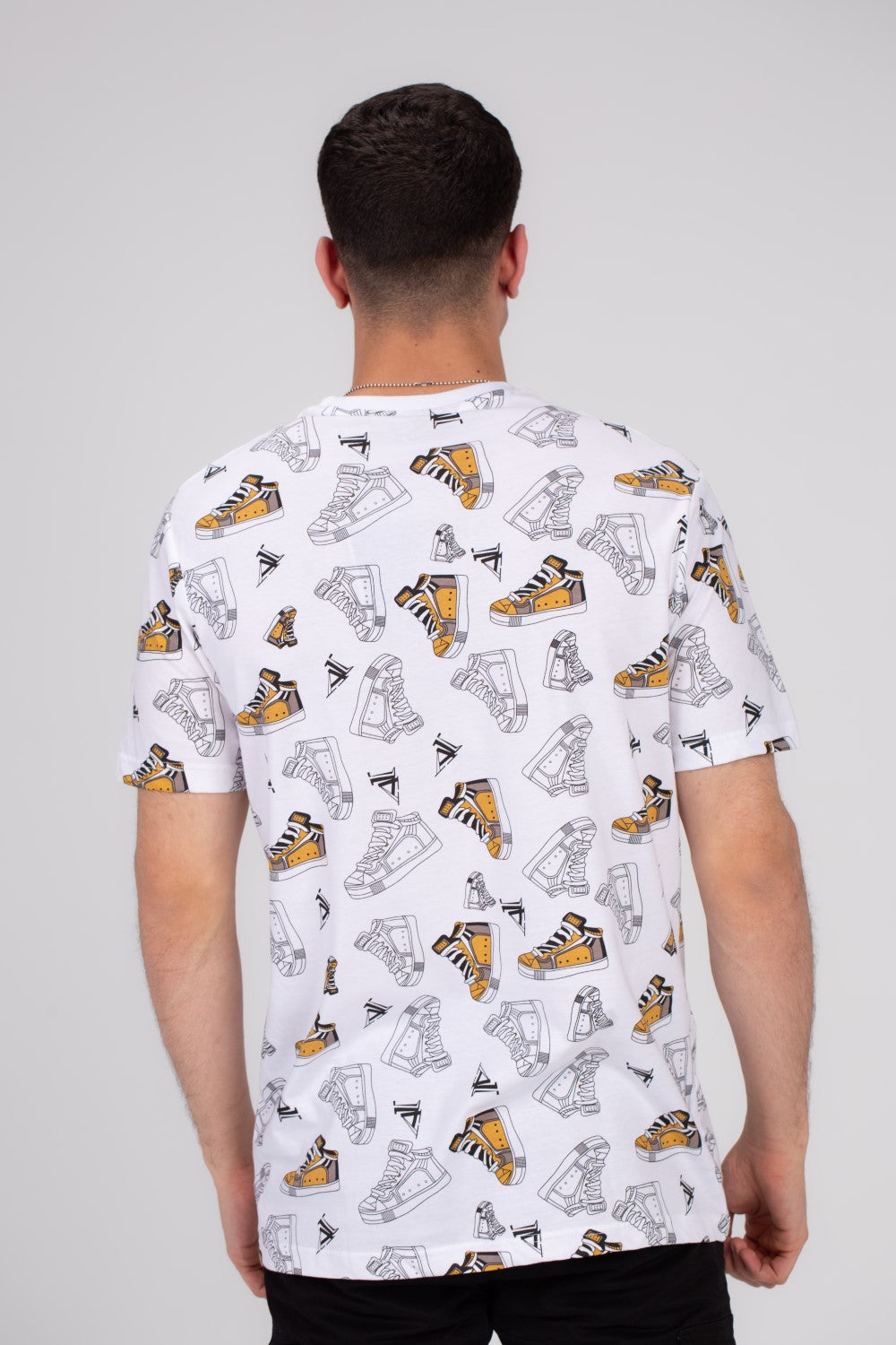 Men's Full Cover Printed Colorful Regular Fit Comfort Cotton Eye Catching Prints T-shirt Perfect For Everyday Wear