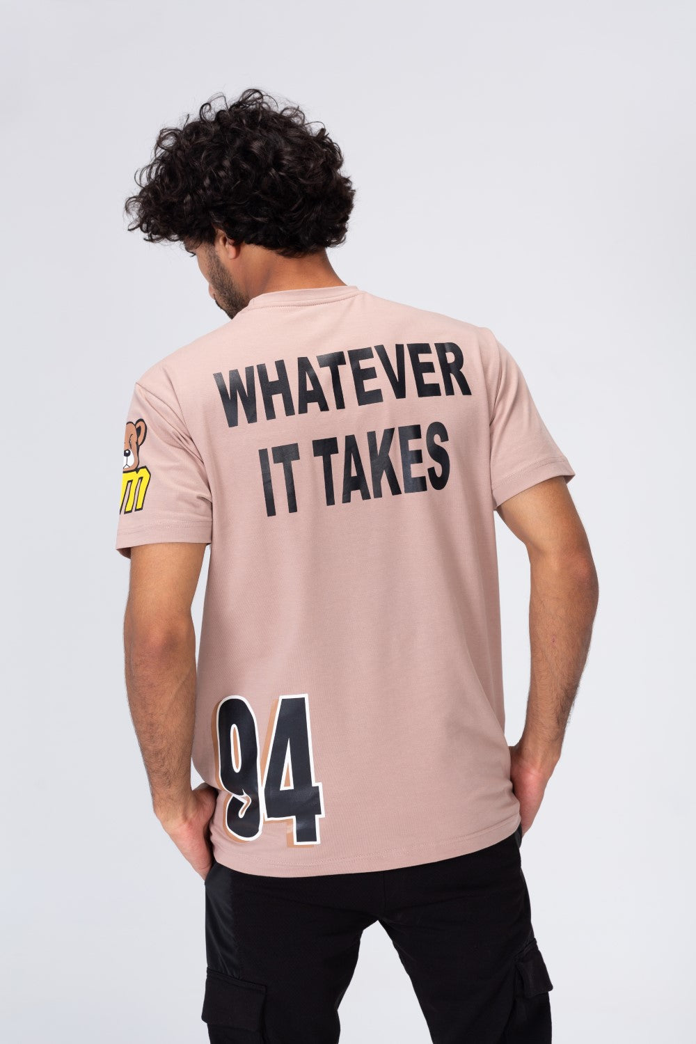 Mens T-shirt Made Of Soft Cotton With A Modern Print