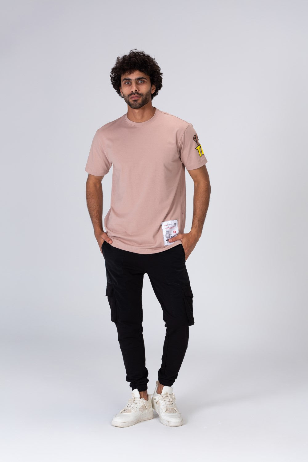 Mens T-shirt Made Of Soft Cotton With A Modern Print