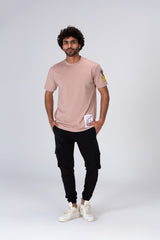 Mens T-shirt Made Of Soft Cotton With A Modern Print