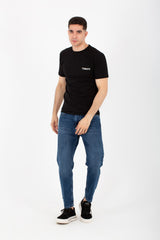 Mens Printed T-shirt With Single Lycra Material And Short Sleeves