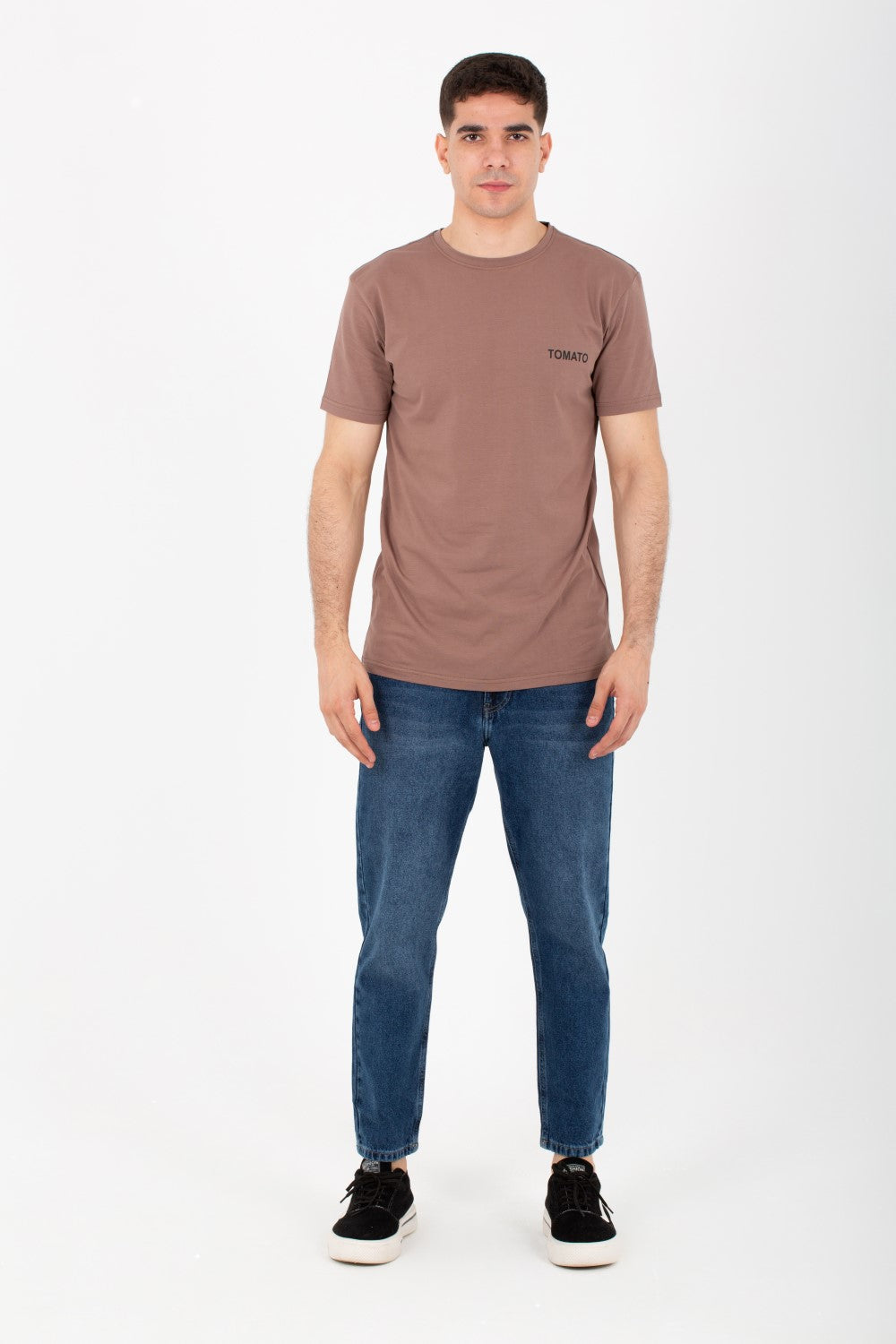 Mens Printed T-shirt With Single Lycra Material And Short Sleeves