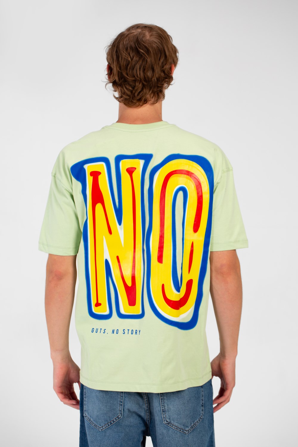 Men's No Print Regular Fit Short Sleeve Crew Neck T-Shirt