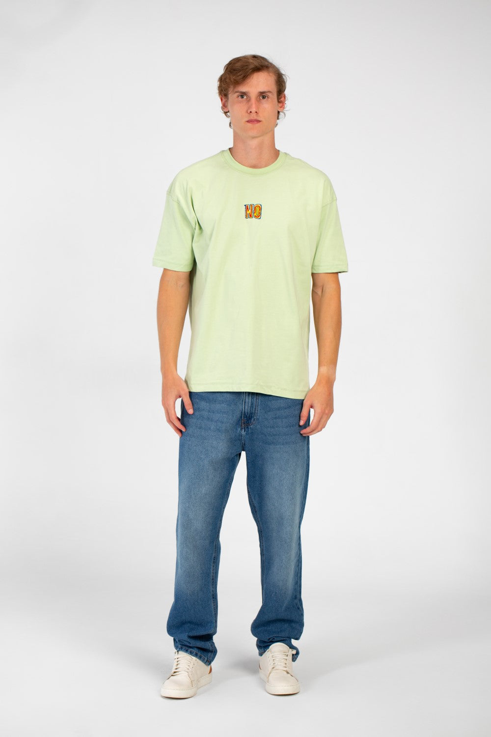 Men's No Print Regular Fit Short Sleeve Crew Neck T-Shirt