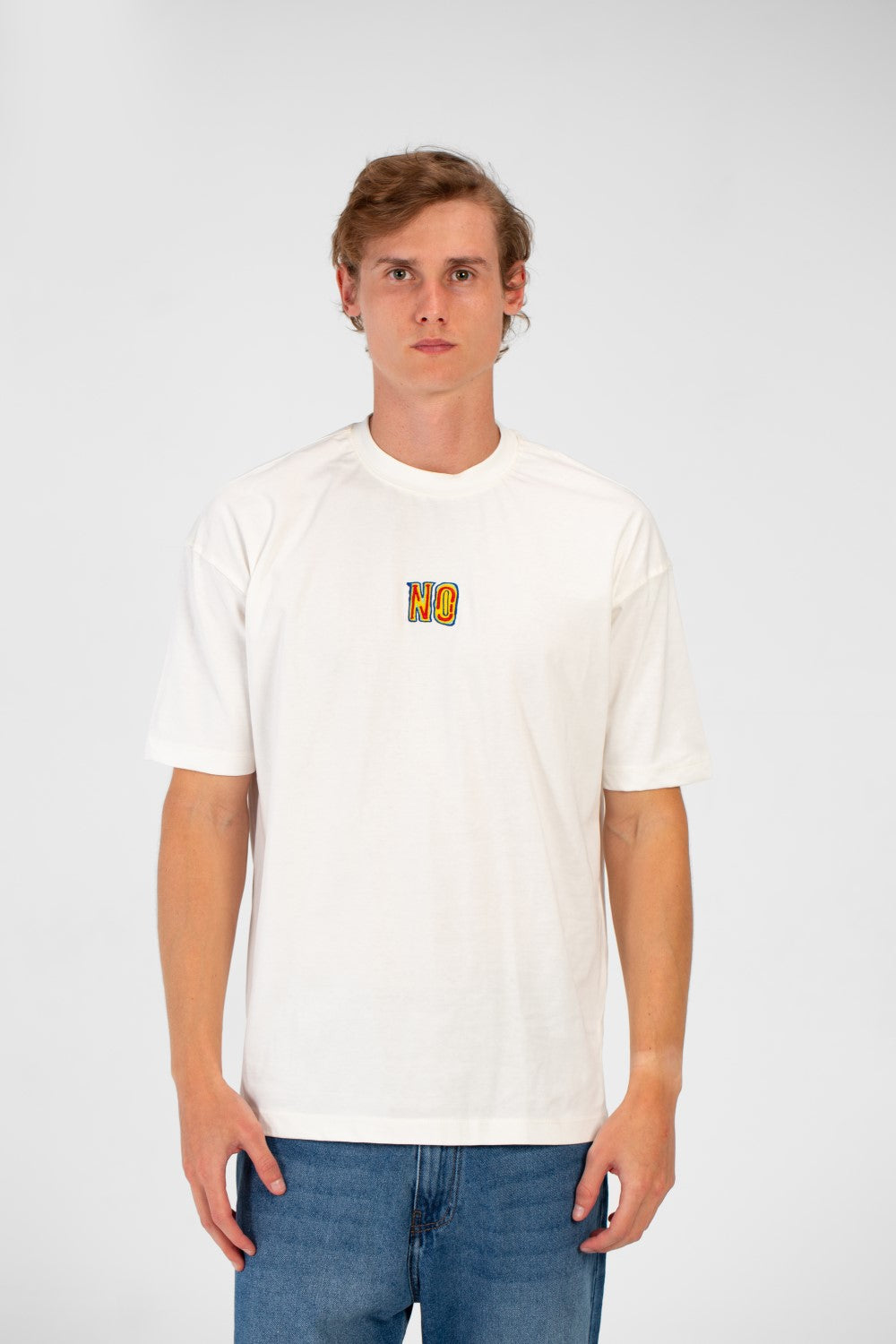Men's No Print Regular Fit Short Sleeve Crew Neck T-Shirt