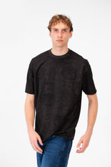 Men's Bear Print Short Sleeves Regular Fit T-shirt