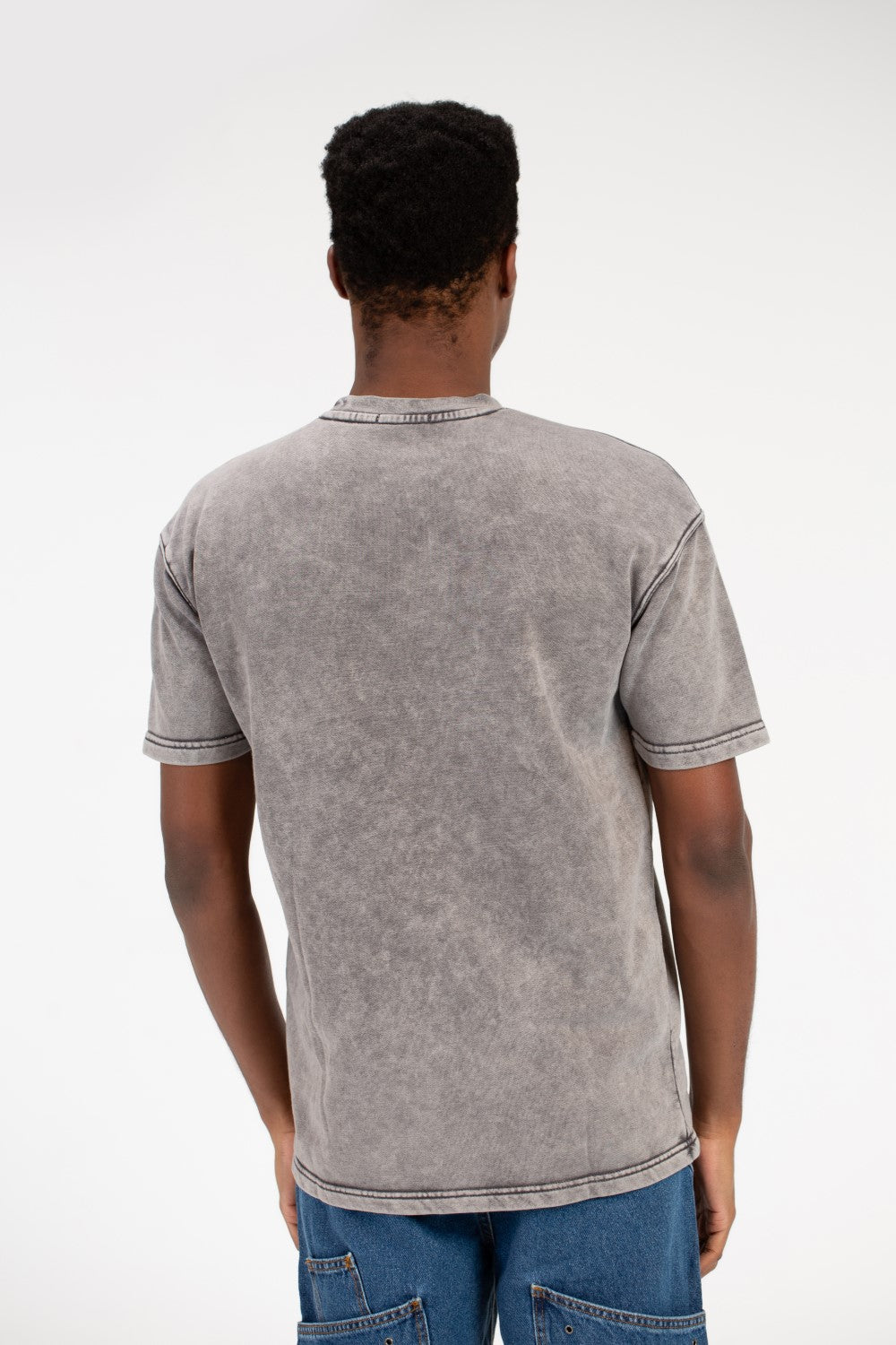 Men's Tomato Crew Neck Half Sleeve T-Shirt