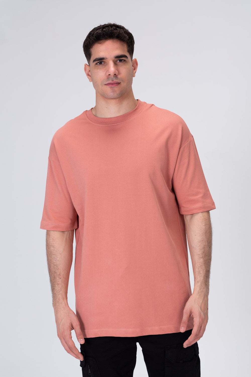Mens Basic Plain Regular Fit T-shirt