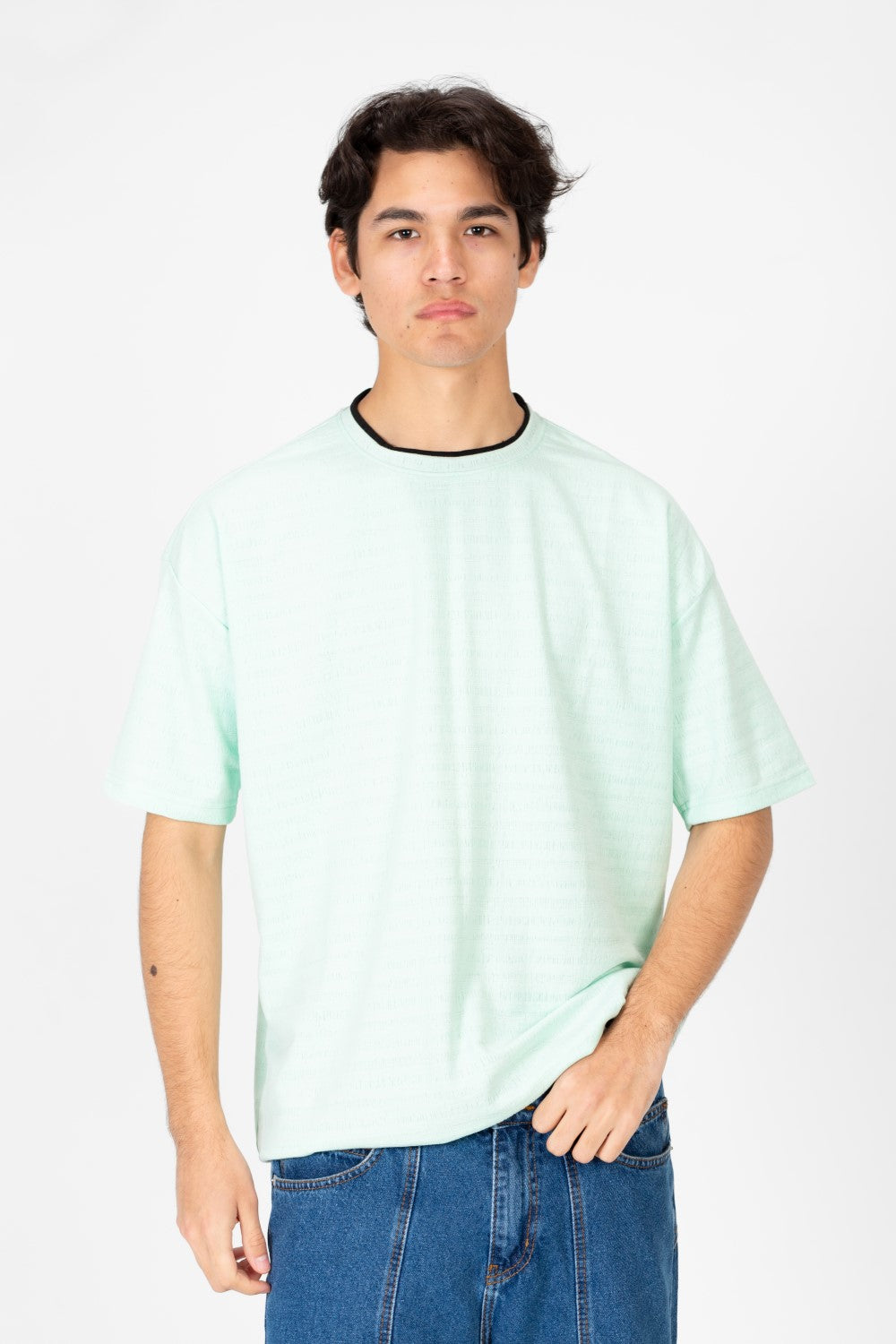 Men's Crew Neck Half Sleeve T-shirt In Comfortable Material