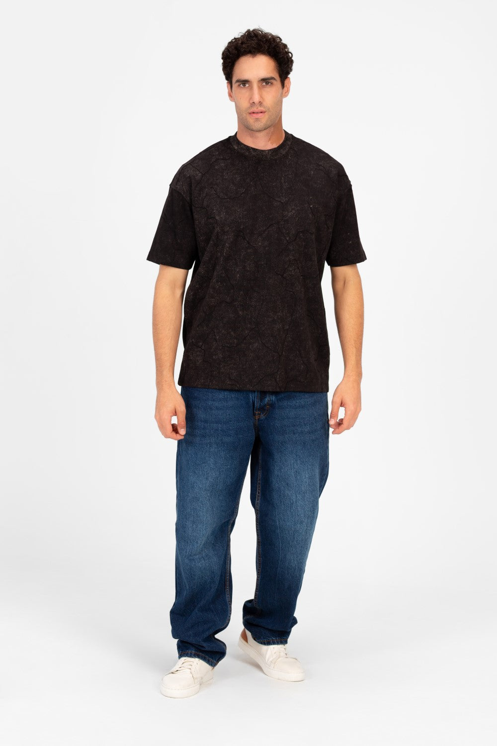 Men's Round Neck Short Sleeve Regular Fit T-Shirt