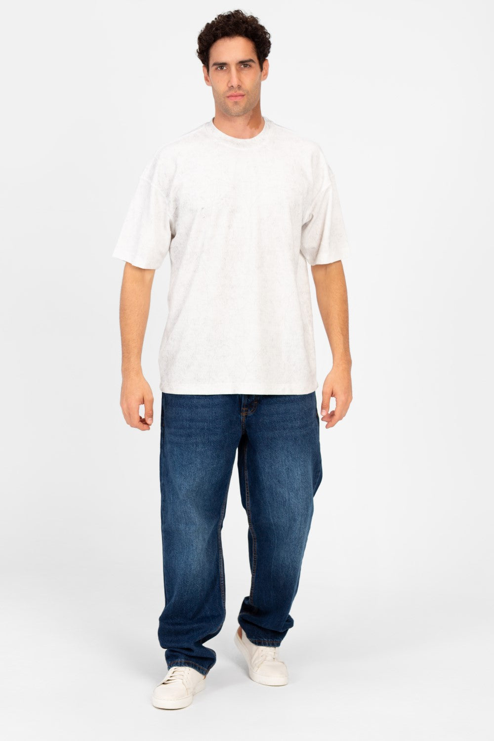Men's Round Neck Short Sleeve Regular Fit T-Shirt