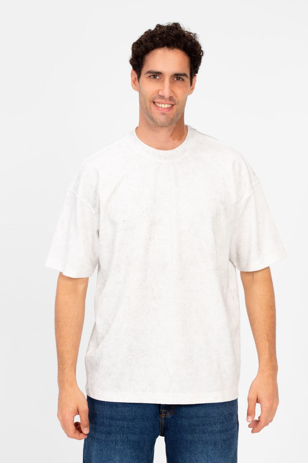 Men's Round Neck Short Sleeve Regular Fit T-Shirt