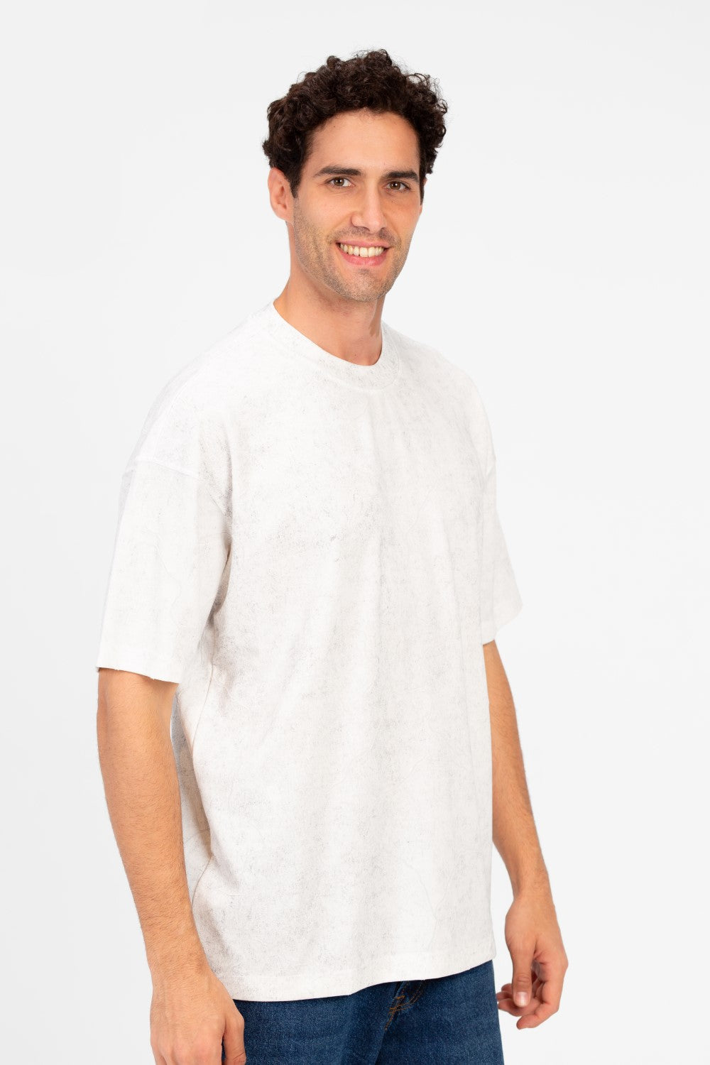 Men's Round Neck Short Sleeve Regular Fit T-Shirt