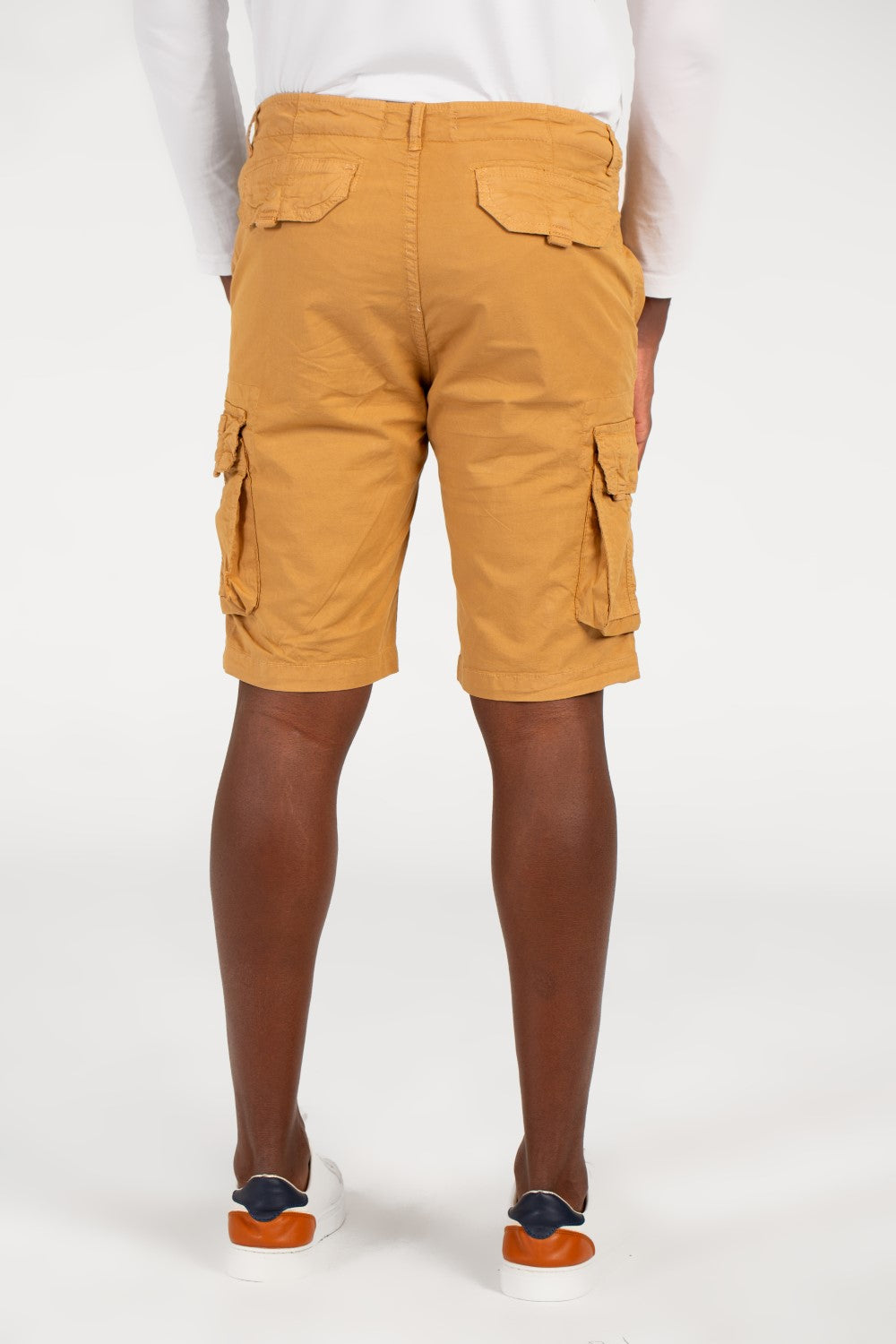 Men's Side Pockets Gabardine Short