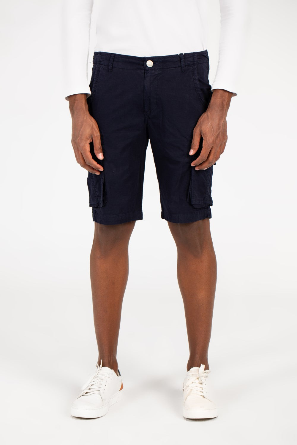 Men's Side Pockets Gabardine Short