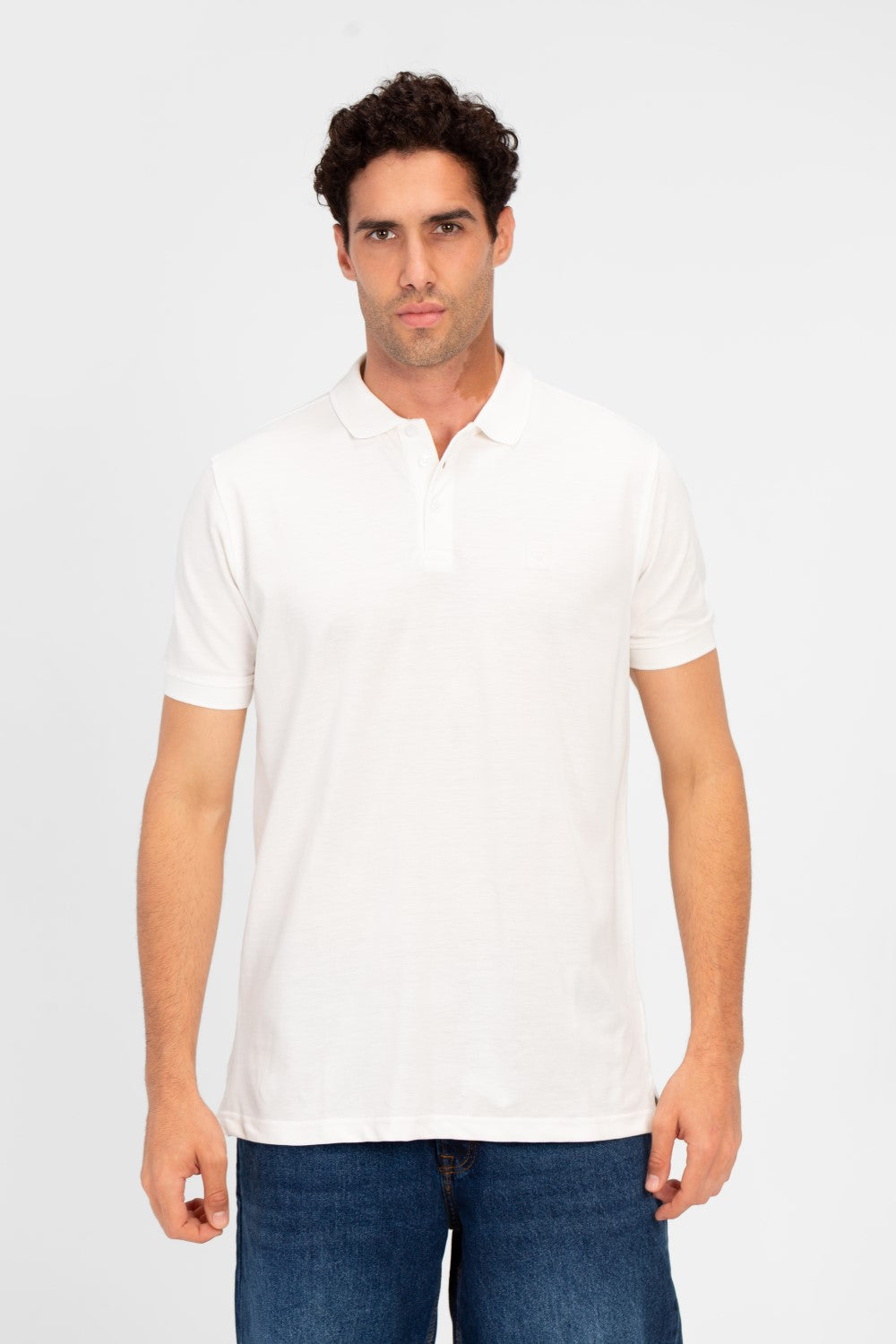 Men's Tomato Slim Fit Half Sleeve Polo T-Shirt