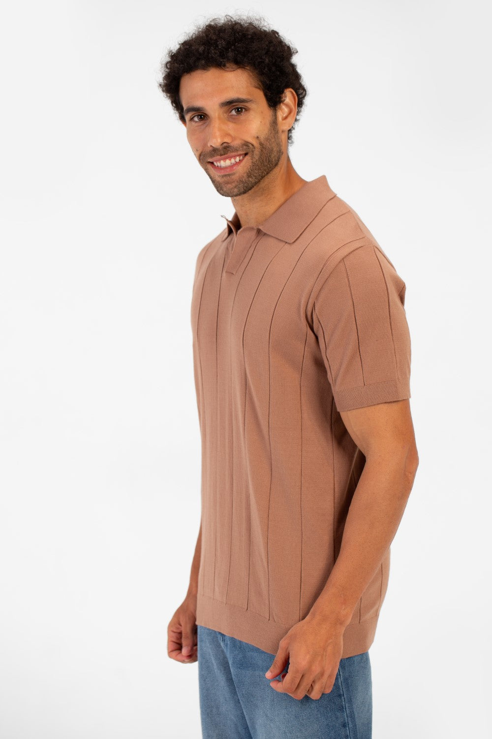 Men's Tomato Summer Polo Neck Half Sleeve T-Shirt With A Distinctive Modern Design