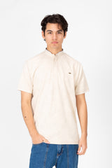 Men's Front Half Buttons Polo T-shirt