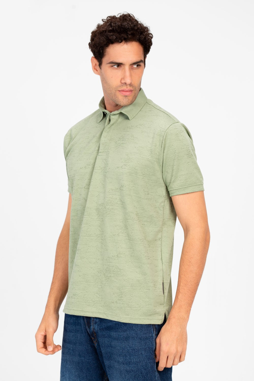 Men's Slim Fit Short Sleeves Polo T-Shirt