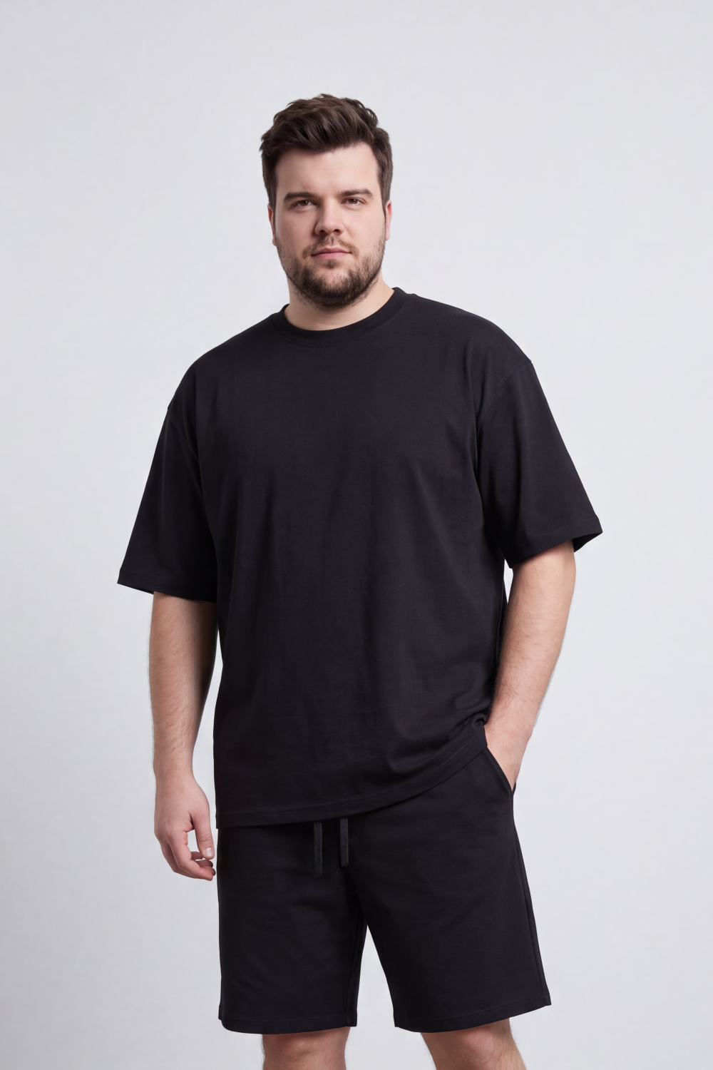 Men's Tomato Store Summer Melton Co-Ord Set Clean Minimal Design Big Size Outfit