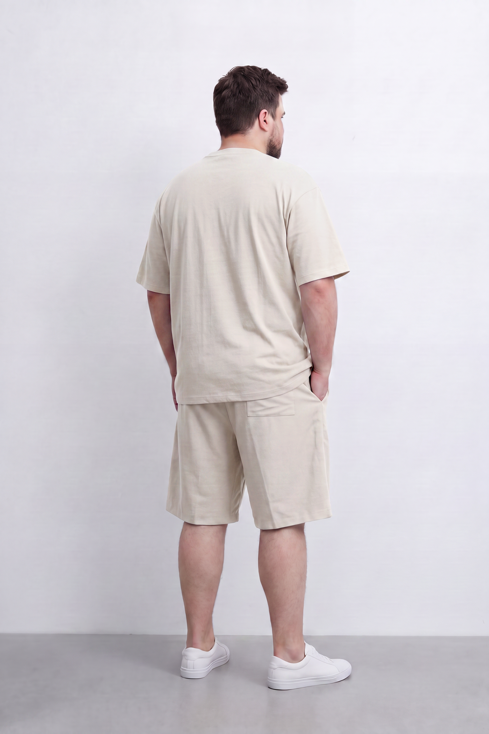 Men's Tomato Store Summer Melton Co-Ord Set Clean Minimal Design Big Size Outfit