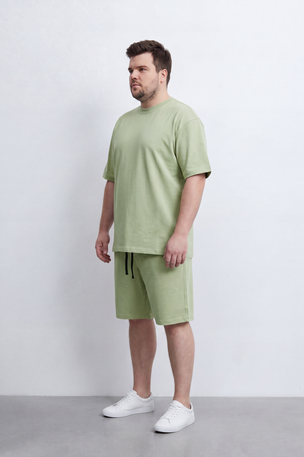 Men's Tomato Store Summer Melton Co-Ord Set Clean Minimal Design Big Size Outfit