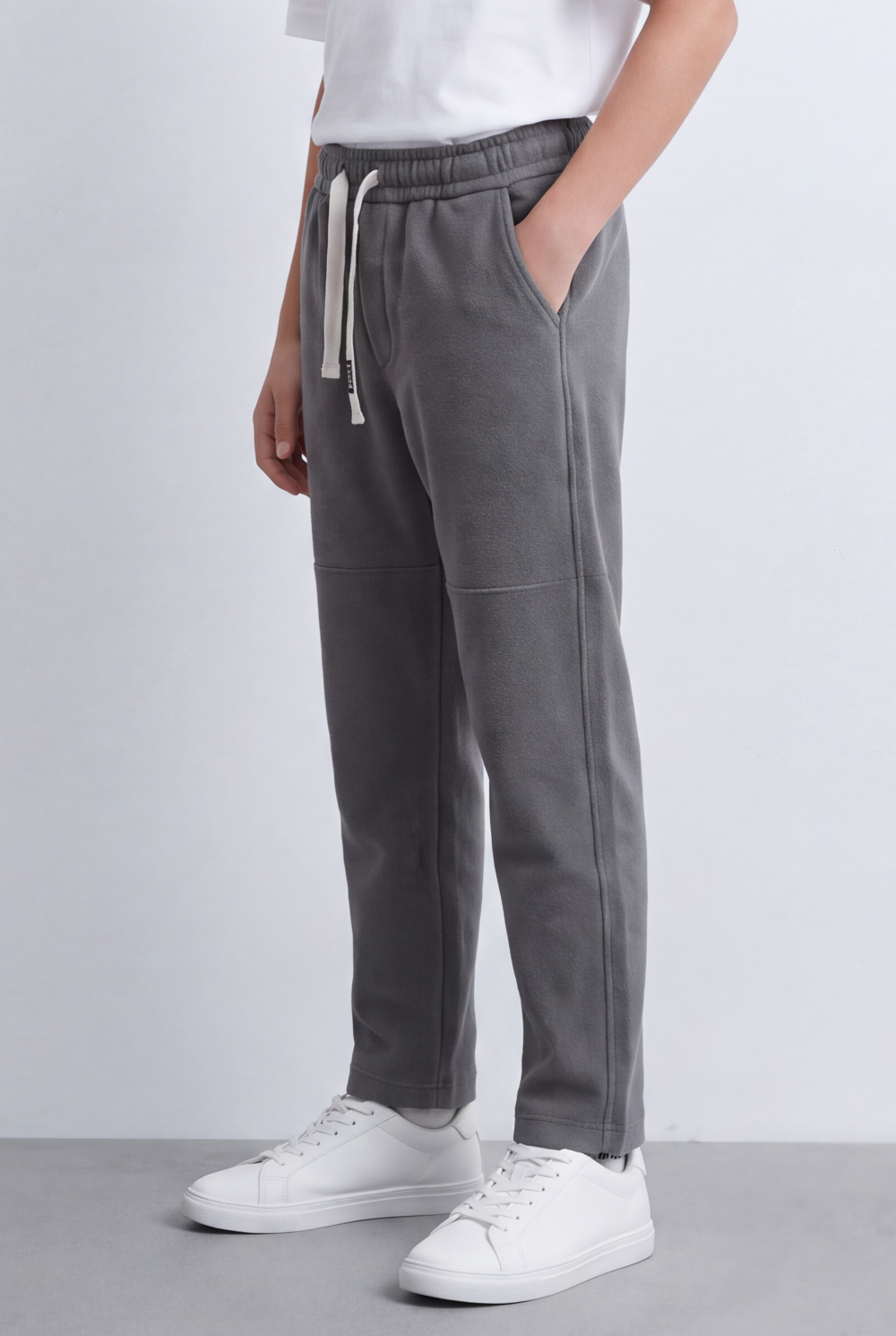 Boy's Tomato Store Sweatpants Panel Seam Detail Oversize